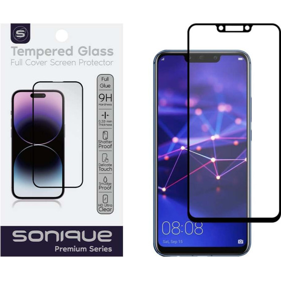 Sonique Hardy Glass Premium Series HD Full Cover 9H Huawei Mate 20 Lite ����� - ����� - Mate 20 Lite