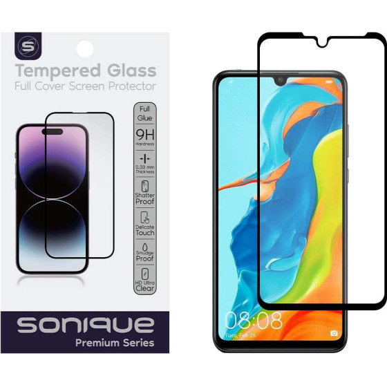 Sonique Hardy Glass Premium Series HD Full Cover 9H Huawei P30 Lite ����� - ����� - P30 Lite