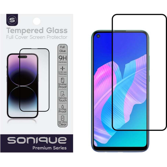 Sonique Hardy Glass Premium Series HD Full Cover 9H Huawei P40 Lite E ����� - ����� - P40 Lite E