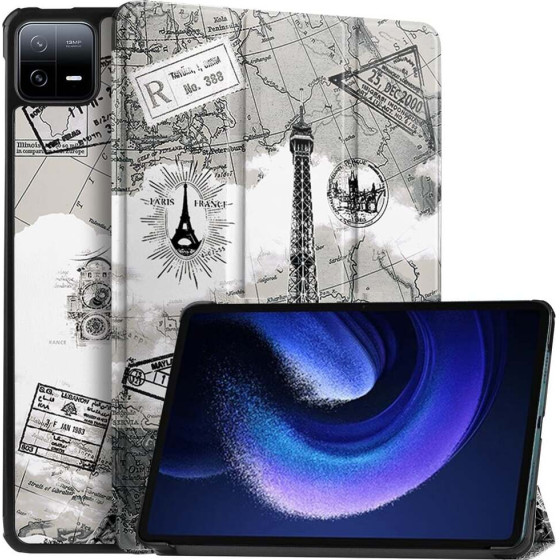 Sonique ���� Tablet Smartcase Slim ��� Xiaomi Pad 6 11" / Pad 6 Pro 11" Paris - Paris - Pad 6 11", Pad 6 Pro 11" - ������