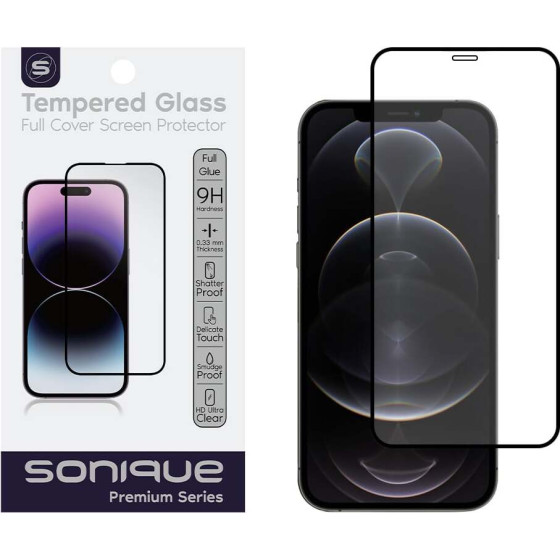 Sonique Hardy Glass Premium Series HD Full Cover 9H Apple iPhone 12 Pro Max ����� - ����� - iPhone 12 Pro Max