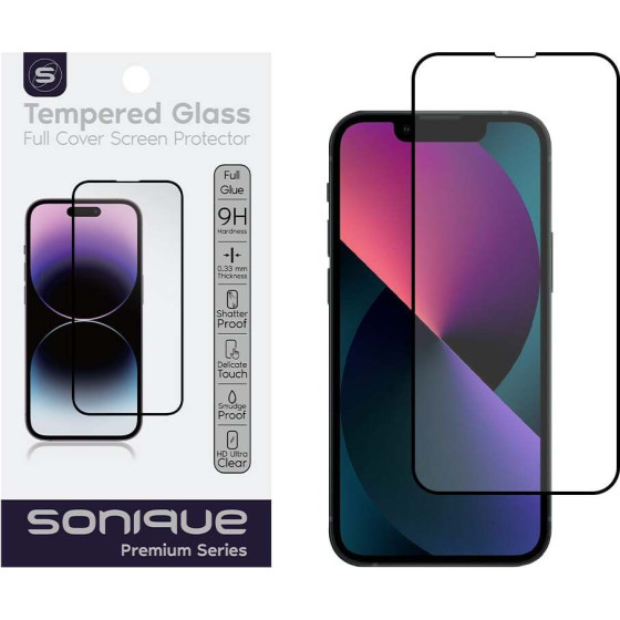 Sonique Hardy Glass Premium Series HD Full Cover 9H Apple iPhone 13 Mini ����� - ����� - iPhone 13 Mini