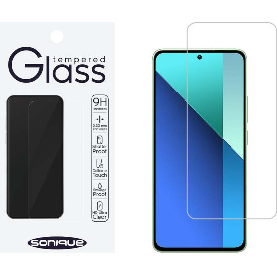 Sonique Hardy Glass Premium Series HD 9H Xiaomi Redmi Note 13 4G / Redmi Note 13 Pro 5G - Redmi Note 13 4G, Redmi Note 13 Pro 5G