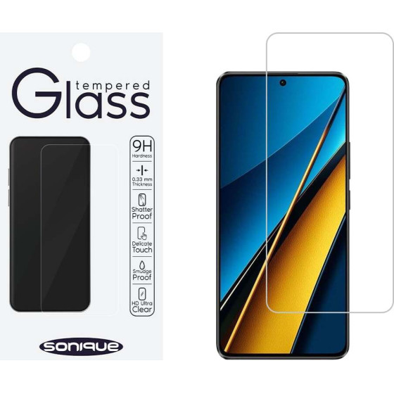 Sonique Hardy Glass Premium Series HD 9H Xiaomi Poco X6 5G - Poco X6 5G