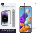 Sonique Hardy Glass Premium Series HD Full Cover 9H Samsung Galaxy A21s ����� - ����� - Galaxy A21s