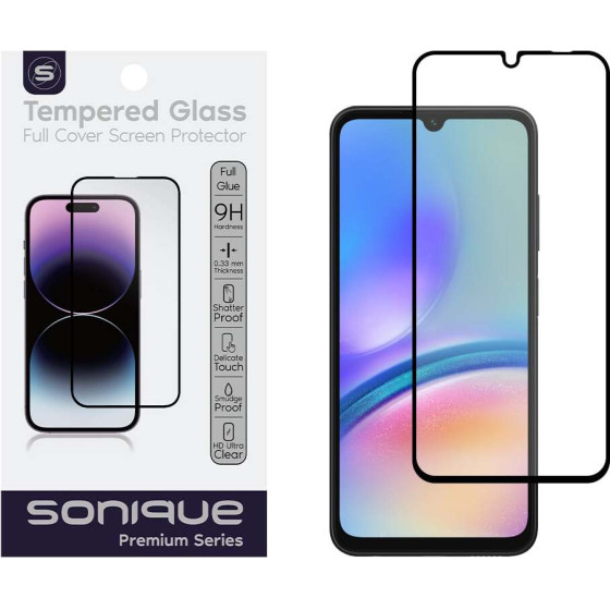 Sonique Hardy Glass Premium Series HD Full Cover 9H Samsung Galaxy A05s 4G ����� - ����� - Galaxy A05s 4G