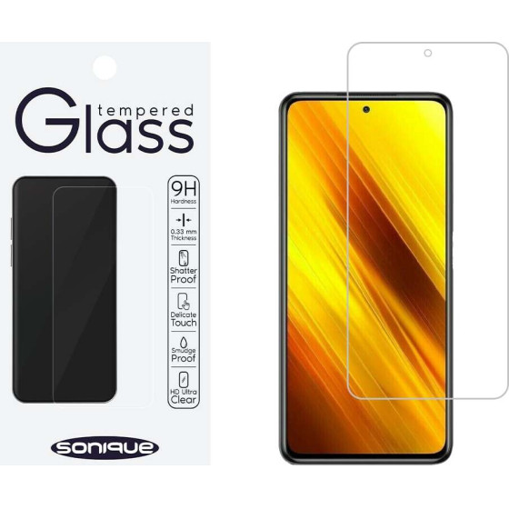 Sonique Hardy Glass Premium Series HD 9H Xiaomi Poco X3 NFC / Poco X3 Pro - Poco X3 NFC, Poco X3 Pro
