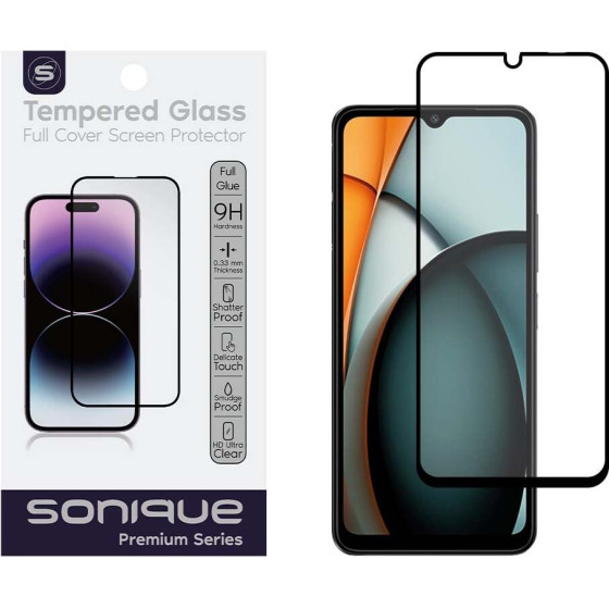 Sonique Hardy Glass Premium Series HD Full Cover 9H Xiaomi Redmi A3 ����� - ����� - Redmi A3