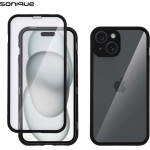 Sonique ��������� ��������� ���� 360� Full Protector ��� Apple iPhone 15 ����� - ����� - iPhone 15