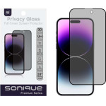 Sonique Privacy Glass Premium Series HD Full Cover 9H Apple iPhone 14 Pro Max ����� - ����� - iPhone 14 Pro Max