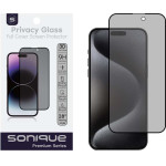 Sonique Privacy Glass Premium Series HD Full Cover 9H Apple iPhone 15 Pro Max ����� - ����� - iPhone 15 Pro Max