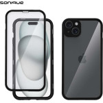 Sonique ��������� ��������� ���� 360� Full Protector ��� Apple iPhone 15 Plus ����� - ����� - iPhone 15 Plus