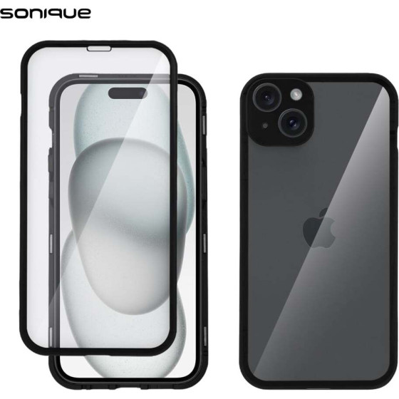 Sonique ��������� ��������� ���� 360� Full Protector ��� Apple iPhone 15 Plus ����� - ����� - iPhone 15 Plus
