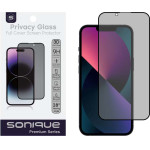 Sonique Privacy Glass Premium Series HD Full Cover 9H Apple iPhone 13 / iPhone 13 Pro / iPhone 14 ����� - ����� - iPhone 13, iPhone 13 Pro, iPhone 14