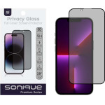 Sonique Privacy Glass Premium Series HD Full Cover 9H Apple iPhone 13 Pro Max / iPhone 14 Plus ����� - ����� - iPhone 13 Pro Max, iPhone 14 Plus