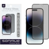 Sonique Privacy Glass Premium Series HD Full Cover 9H Apple iPhone 14 Pro ����� - ����� - iPhone 14 Pro