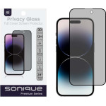 Sonique Privacy Glass Premium Series HD Full Cover 9H Apple iPhone 14 Pro ����� - ����� - iPhone 14 Pro