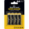 Powertech ��������� ��������� Super Alkaline AA, 1.5V, 4��� - (PT-1214)