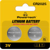 Powertech ��������� ������ CR2025, 3V, 2��� - (PT-1212)