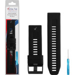Volte-Tel ������� �������� ��������� Garmin Fenix 7X/7S/7 26mm Black VT135 + ��������� ��������� ������ T4 TORX - (5205308361685)