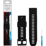 Volte-Tel ������� �������� ��������� Sport Garmin Fenix 7X/7S/7 26mm BLACK-Black VT136 + ��������� ��������� ������ T4 TORX - (5205308361715)