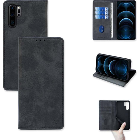 Sonique ���� ��������� Vintage Magnet Wallet Huawei P30 Pro �����