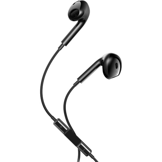Maxlife Handsfree Earphones Stereo Type C Connector Black - (MXEP-04B)