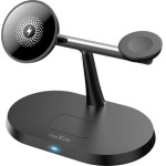 Maxlife Qi Wireless Charger 3 In 1 15W Black - (MXWC-03)