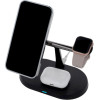 Maxlife Qi Wireless Charger 3 In 1 15W Black - (MXWC-03)