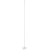 GloboStar Daluma ���������� ��������� Led Cct 24W 2640lm 200� Ac 220-240V - �������� �������� ���� On/Off All In One ����� 6000k+������ 4500k+����� 2700k �18 x �18 x �160cm - ����� - 3 ������ ������� - (60471)