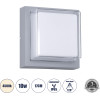 GloboStar Nexus ��������� ������������ ����������/���������� ����� Led 10W 1050lm 120� AC175-265V ��������� IP65 - �������� ���� - ������ ����� 4500K - �17 x �17 x �9cm - ���� - Bridgelux Chip 3 ������ ������� - (60768)