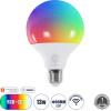 GloboStar ������ ����� Led E27 G95 ������� Smart Home Wifi 13W 1300lm 260� Ac 220-240V IP20 �9.5 x �13.5cm RGB+Cct - �������� �������� & Dimming ���� ��������� Tuya - Bridgelux Chip 3 ������ ������� - (60491)