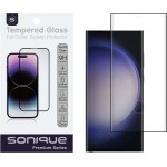 Sonique Curvy Glass Premium Series Hd Full Cover 9H (Fingerprint unlock) Samsung Galaxy S23 Ultra �����