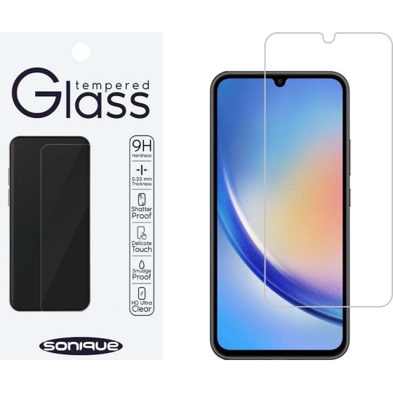 Sonique Hardy Glass Premium Series Hd 9H Samsung Galaxy A34 5G