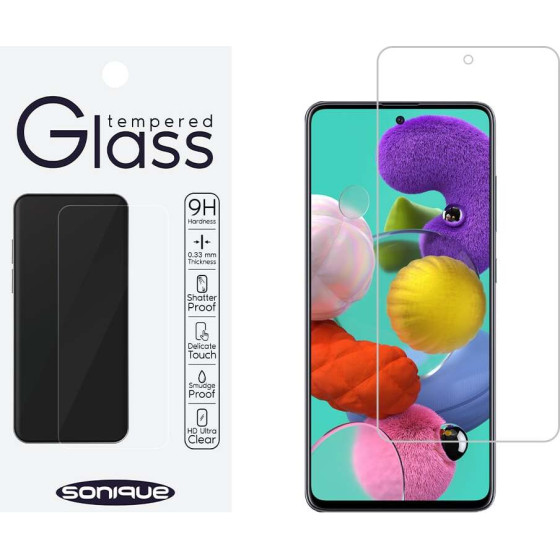 Sonique Hardy Glass Premium Series Hd 9H Samsung Galaxy A51