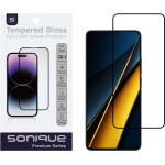 Sonique Hardy Glass Premium Series Hd Full Cover 9H Xiaomi Poco X6 5G / Poco X6 Pro 5G �����