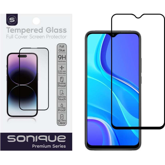 Sonique Hardy Glass Premium Series Hd Full Cover 9H Xiaomi Redmi 9 / Redmi 9T / Poco M3 �����