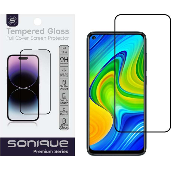 Sonique Hardy Glass Premium Series Hd Full Cover 9H Xiaomi Redmi Note 9 �����