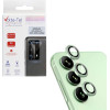 Volte-Tel Camera Glass Cover Samsung A25 5G �256 6.5'' 9H 0.30MM Easy Application GREEN - (5205308363382)