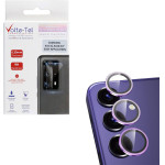 Volte-Tel Camera Glass Cover Samsung A55 5G �556 6.6'' 9H 0.30MM Easy Application PURPLE - (5205308363658)