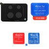Volte-Tel Tempered Glass Xiaomi Redmi Note 13 Pro 4G 6.67'' 9H 0.25mm 3D Curved For Camera BLACK - (5205308363214)