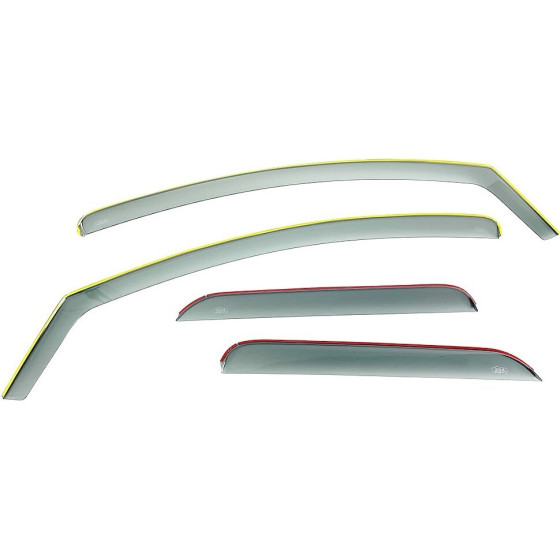 DGA ��� ������������� ��� Ford Focus 4/5D 2011+ ��� �������� ���� �������� ����� (Cast Acrylic GLASS) - 4 ���. - (08046FR)