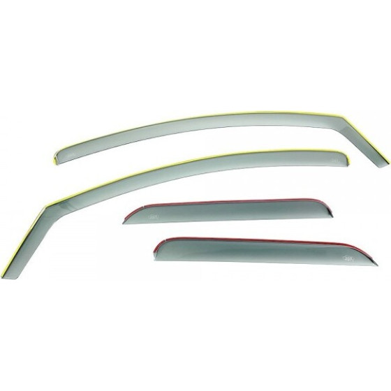 DGA ��� ������������� ��� Seat Arona 5D 2017+ ��� �������� ���� �������� ����� (Cast Acrylic GLASS) - 4 ���. - (22024FR)