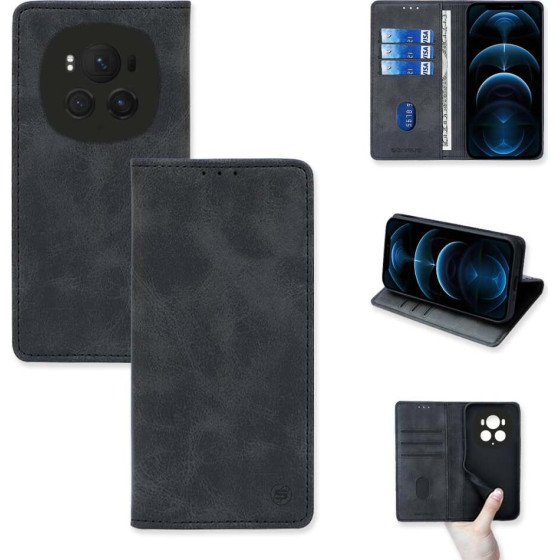 Sonique ���� ��������� Vintage Magnet Wallet Honor Honor Magic6 Pro 5G �����