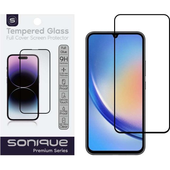 Sonique Hardy Glass Premium Series Hd Full Cover 9H Samsung Galaxy A35 5G / Galaxy A55 5G �����
