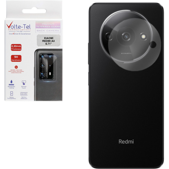 Volte-Tel Tempered Glass Xiaomi Redmi A3 6.71'' 9H 0.30mm For CAMERA
