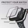 Sonique ���� ��������� Pc + Tempered Glass ��� Apple Watch Apple Watch 4/5/6/SE/Se 22 40mm �����