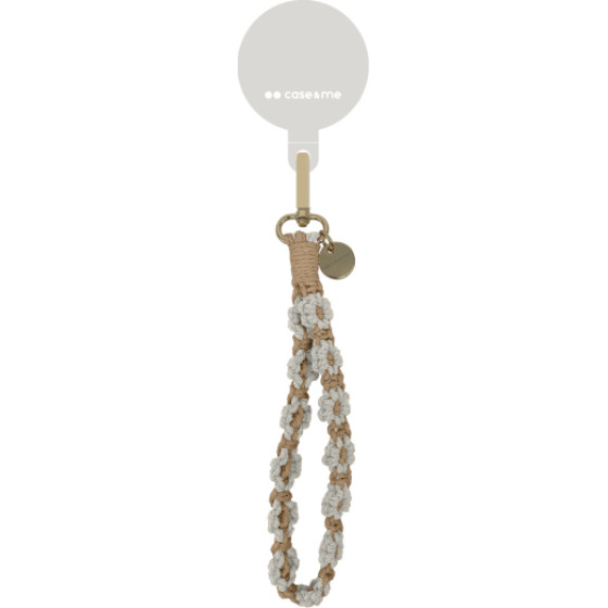 SBS Case Me Coco Smartphone Bracelet Wrist Strap For Smartphones Sand Ivory - (BRACDAISY4)