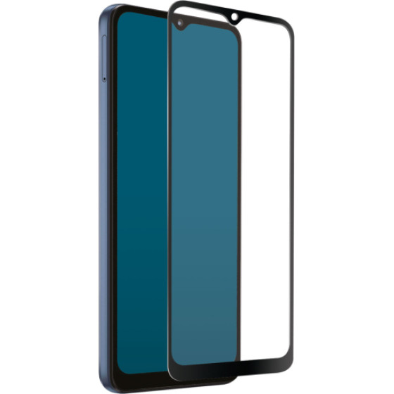 SBS Full Tempered Glass Motorola Moto E13 Black - (SCRFCMOE13)