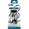 SBS Waterproof Case With Selfie Grip Universal Size Up To 6.8' Blue - (WATERSELFIEB)